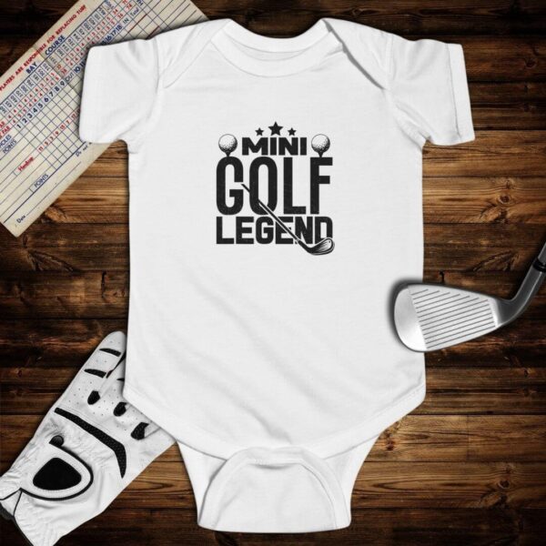 Mini Golf Legend Baby Bodysuit