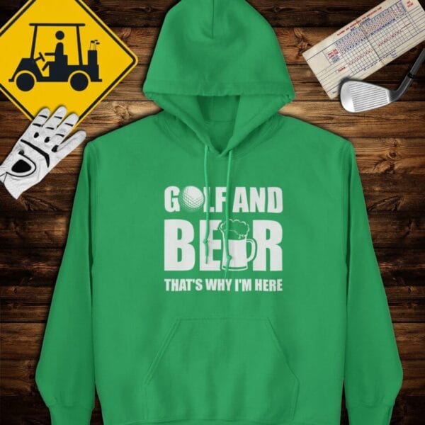 Golf & Beer Hoodie