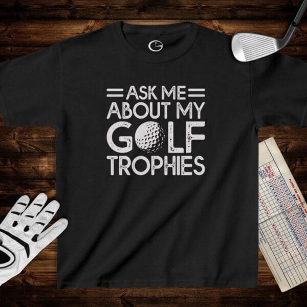 Golf Trophies Kids T-Shirt