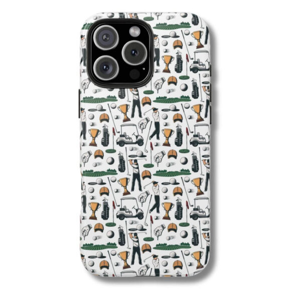 Golf Pattern iPhone Case