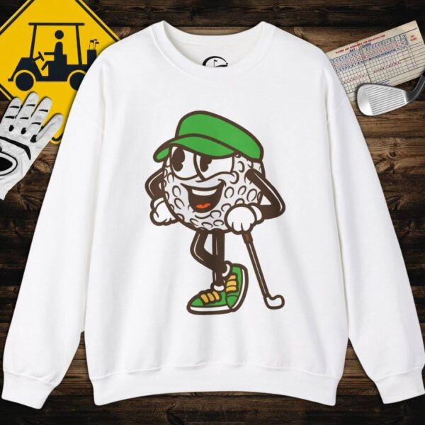 Golfer Family Cartoon Sweatshirt