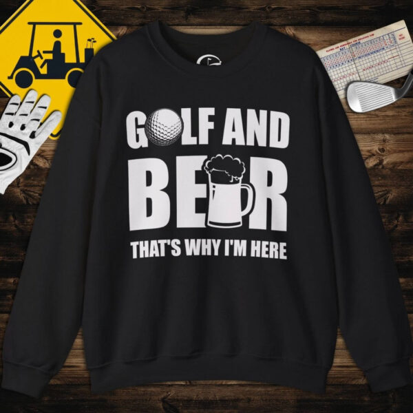 Golf & Beer Sweatshirt