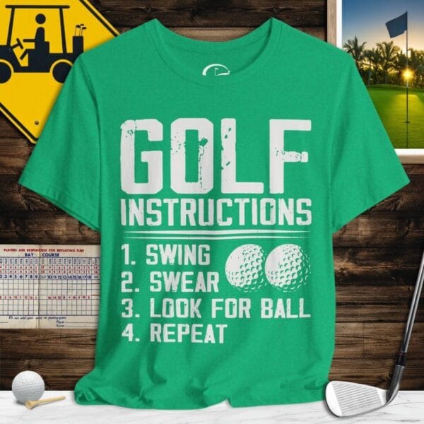 Golf Instructions T-Shirt