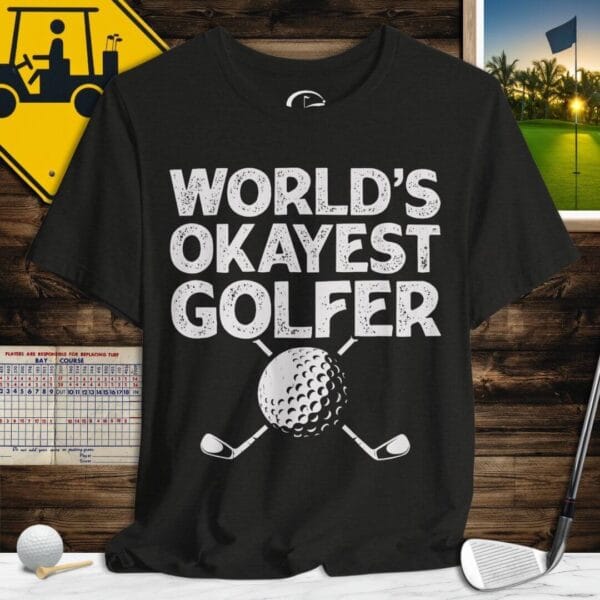 World's Okayest Golfer T-Shirt